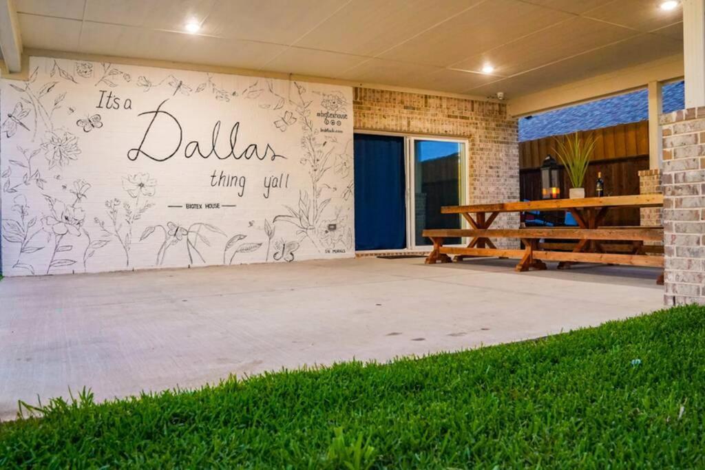 Dallas 4Br Large Yard W Hot Tub , Fire Pit And Basketball Hoop Buitenkant foto